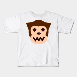 Monkey Troll Brown Kids T-Shirt